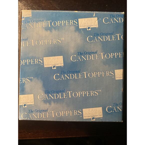 Our America Gift 2000 Carolers Topper Candle With Original Box - Picture 8 of 8